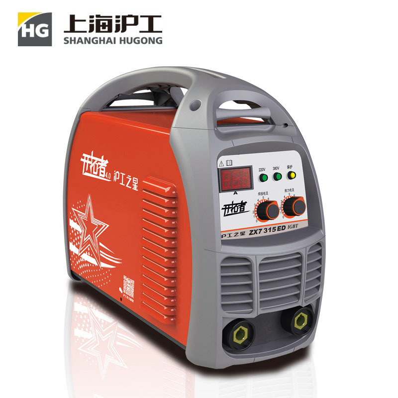 沪工zx7-315ed型工业电焊机 220/280双电压全自动纯铜家用电焊机