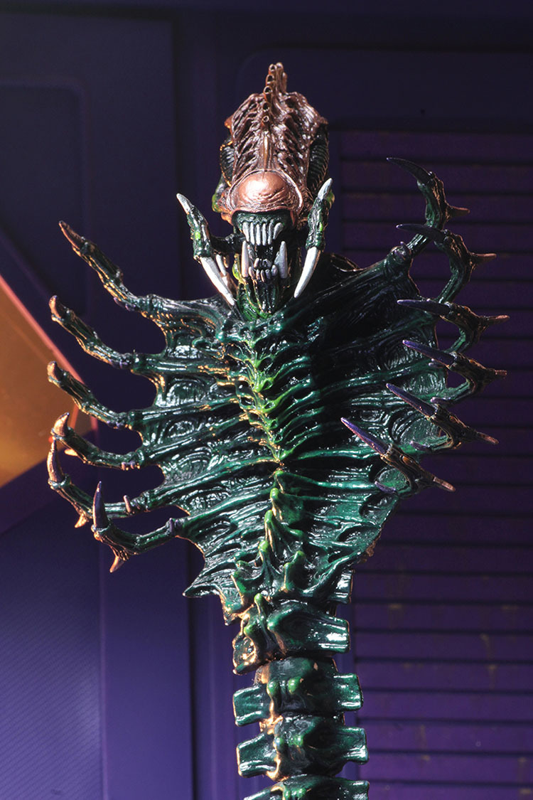 neca51667 第13波战斗异形 异形虫 kenner 可动手办模型