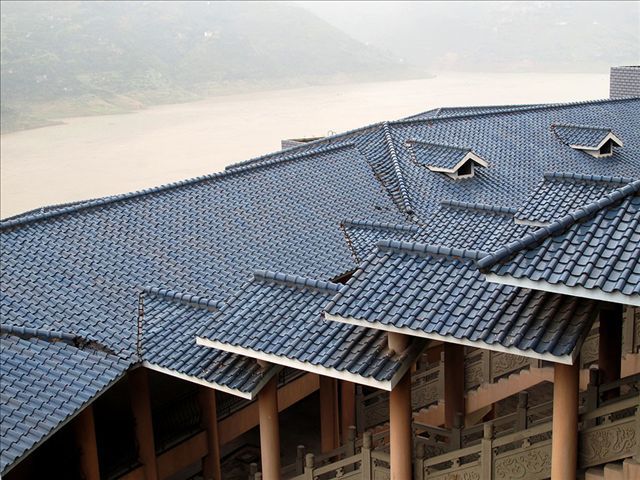 屋面s瓦西班牙瓦彩色防水耐用别墅西式瓦施工专用瓦批发厂家直销