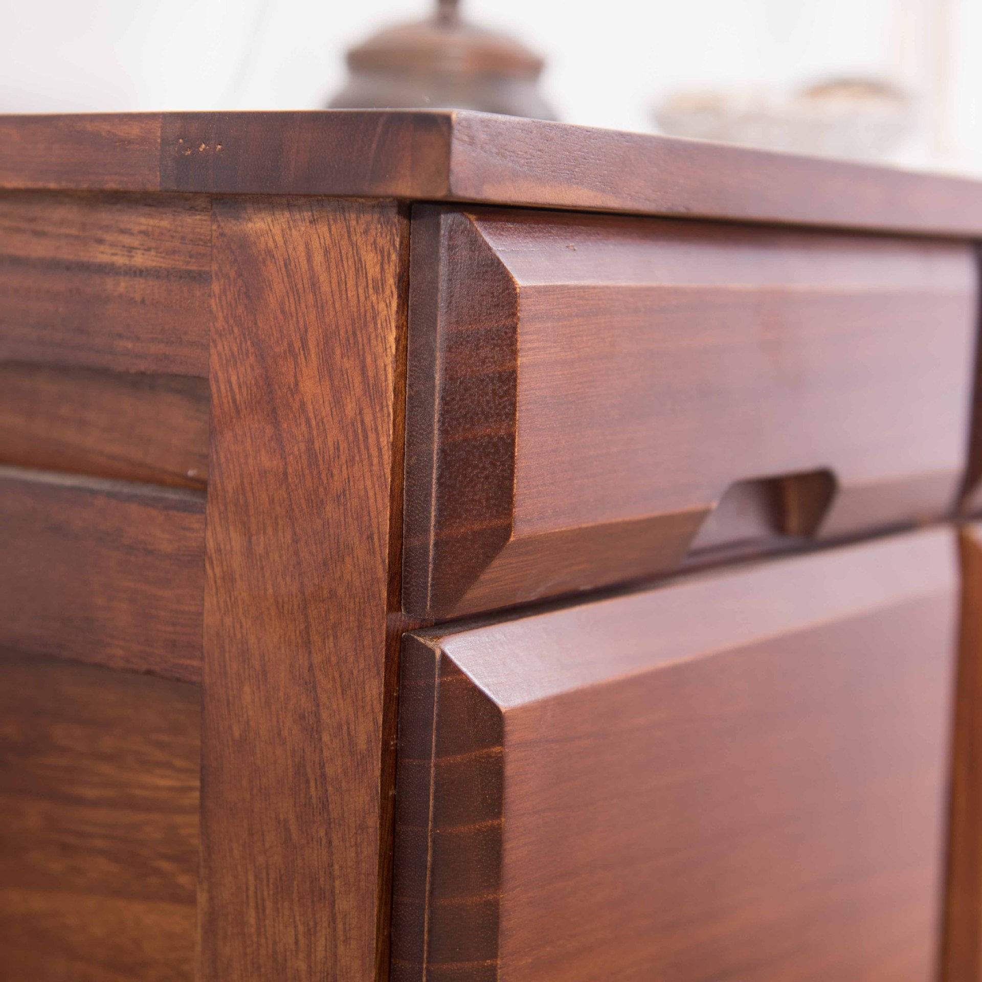 现货批发桐木家具 实木柜子 简约新中式斗柜 可来样定制