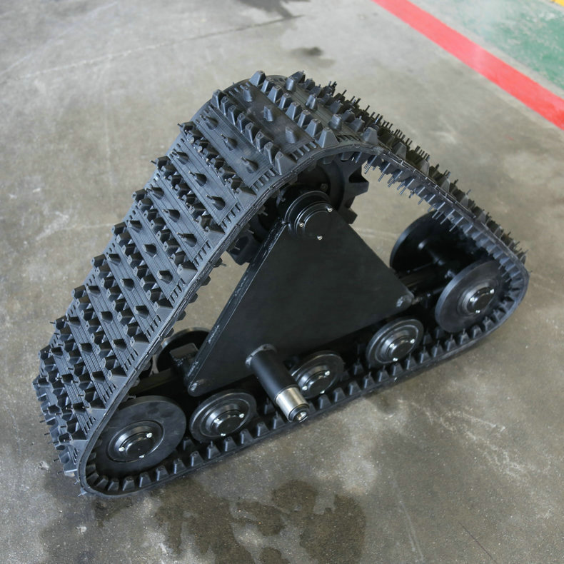 生产直销zh-255全地形越野总成 越野车履带总成 橡胶履带总成改装