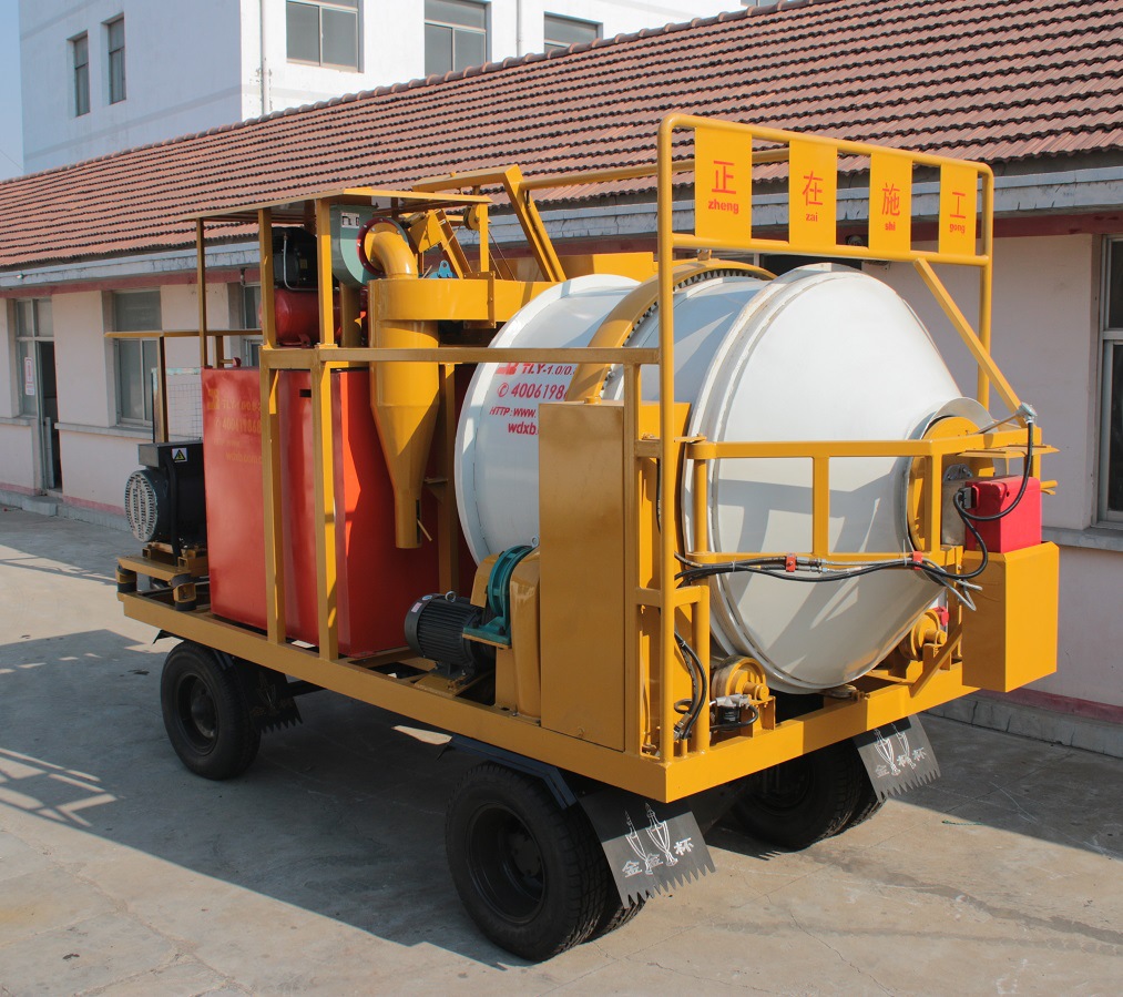 小型沥青拌合机-沥青加热搅拌机 沥青灌缝洒布 方便快捷 随时随地