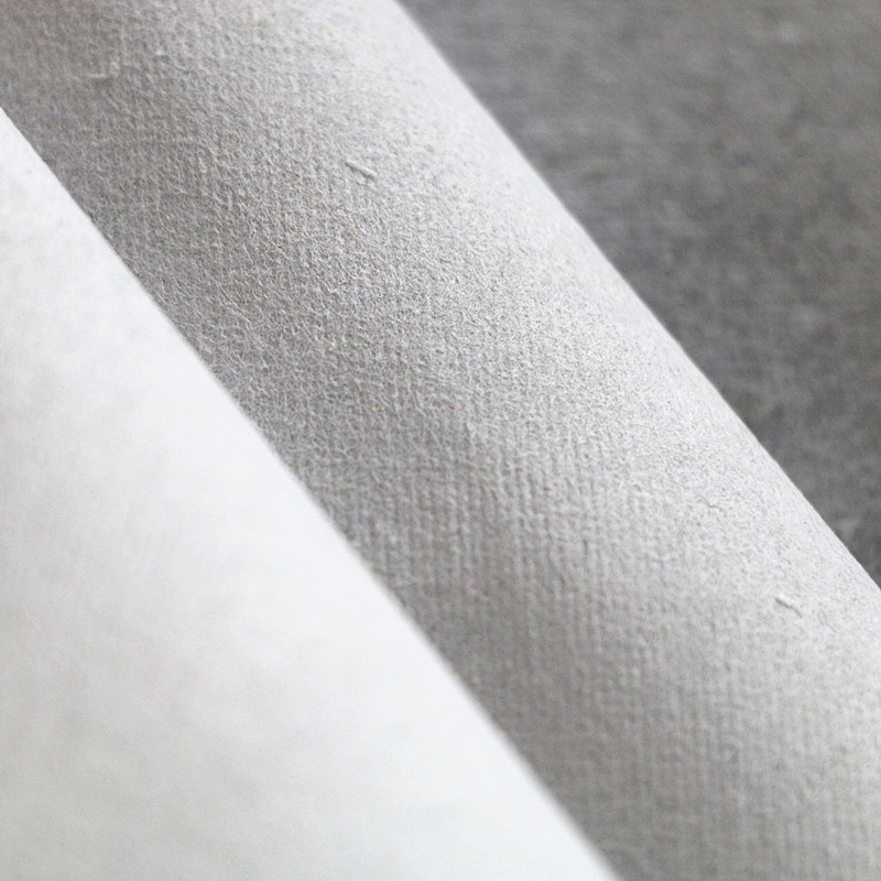 厂家供应50g无纺衬布 全棉电脑绣花衬纸 服装特白纸衬50g硬手感