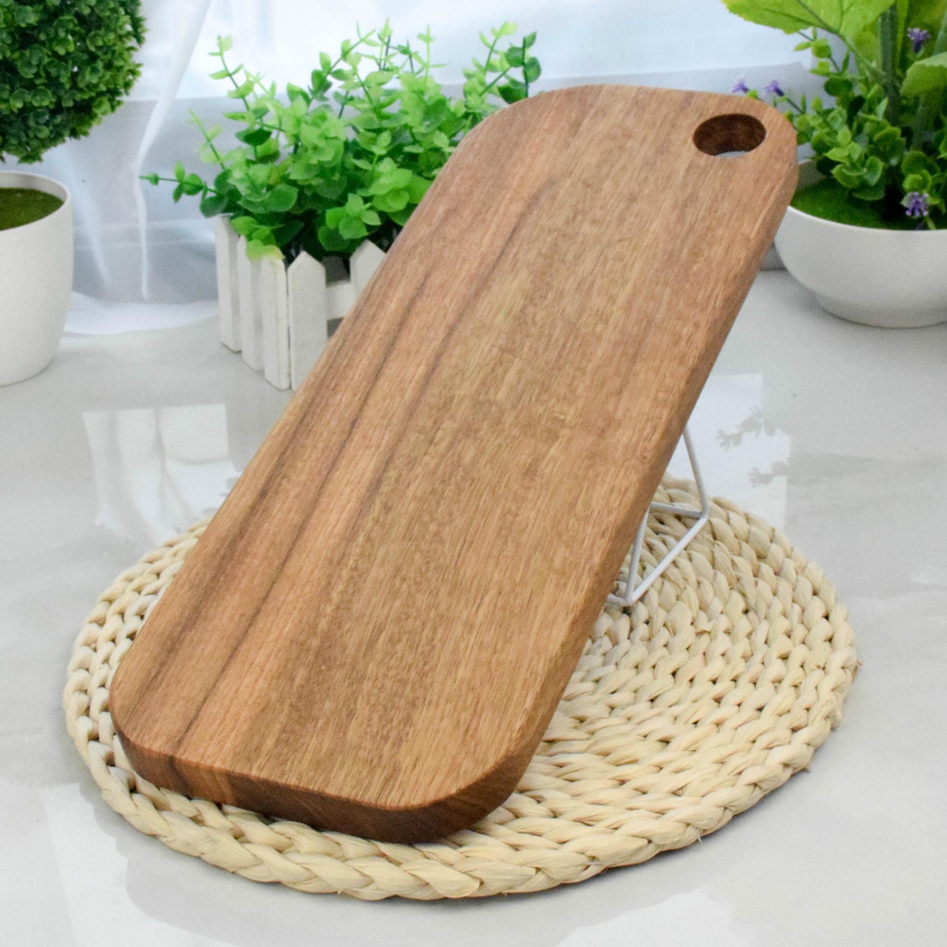 相思木厨房家用砧板菜板 实木长方形加厚大号案板 北欧风切板面板