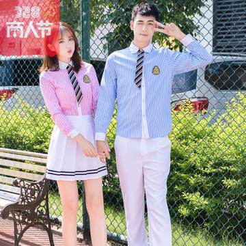 校园风校服学院风套装高中班服季女中学生英伦网红jk制服韩国装秋