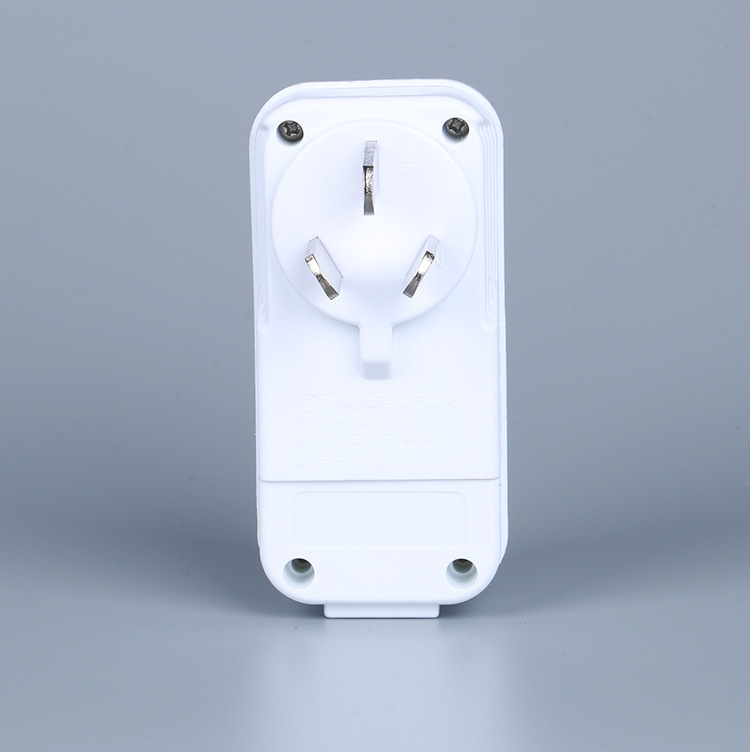 上海德力西漏电保护器插头带电源线 电热水器 空调漏保10a连体16a