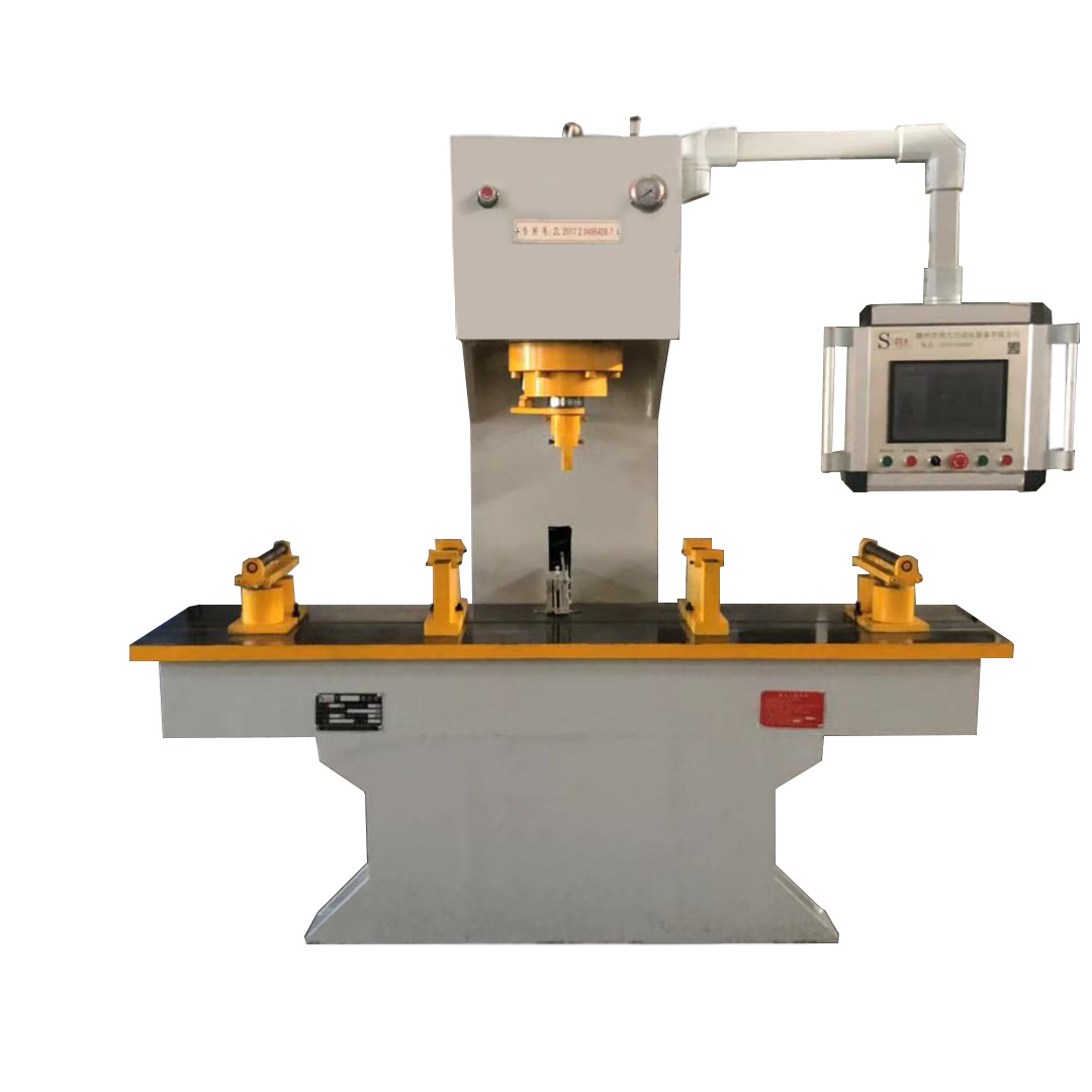 全自动数字方管校直机 数控伺服矫直机 扁钢校直单柱液压机