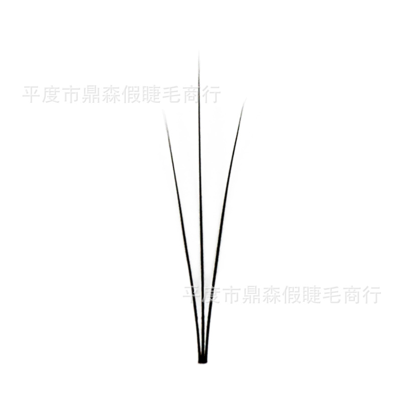 Dingsen Grafting Eyelashes Individual False Eyelash Camellia 3P 5P 8-14 Height Blooming Eyelashes Large Volume Logo