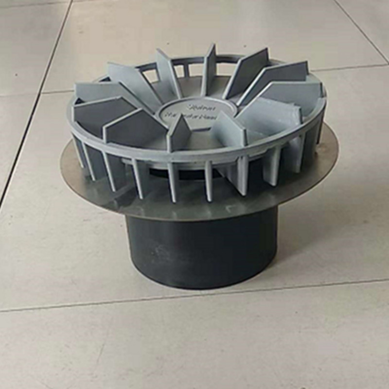 不锈钢虹吸雨水斗混凝土落水斗屋面排水下沉式重力hdpe管件雨水斗