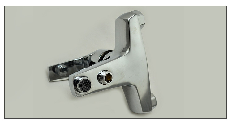 高展 大明佳三联浴缸水龙头简易淋浴花洒 锌合金 大体 970g跨境