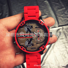 速卖通爆款DZ7370大红表手表男款个性潮流手表外贸时尚大块男表