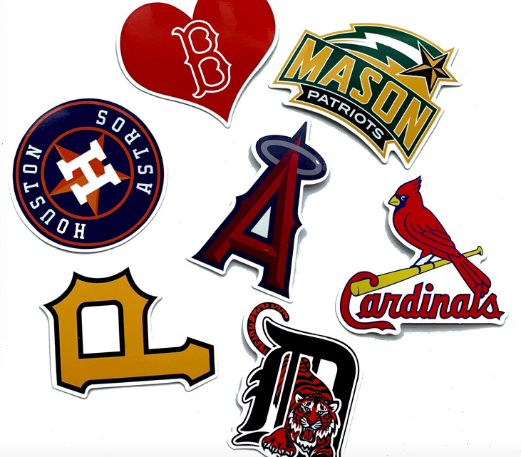 美国棒球联盟各队标志图片