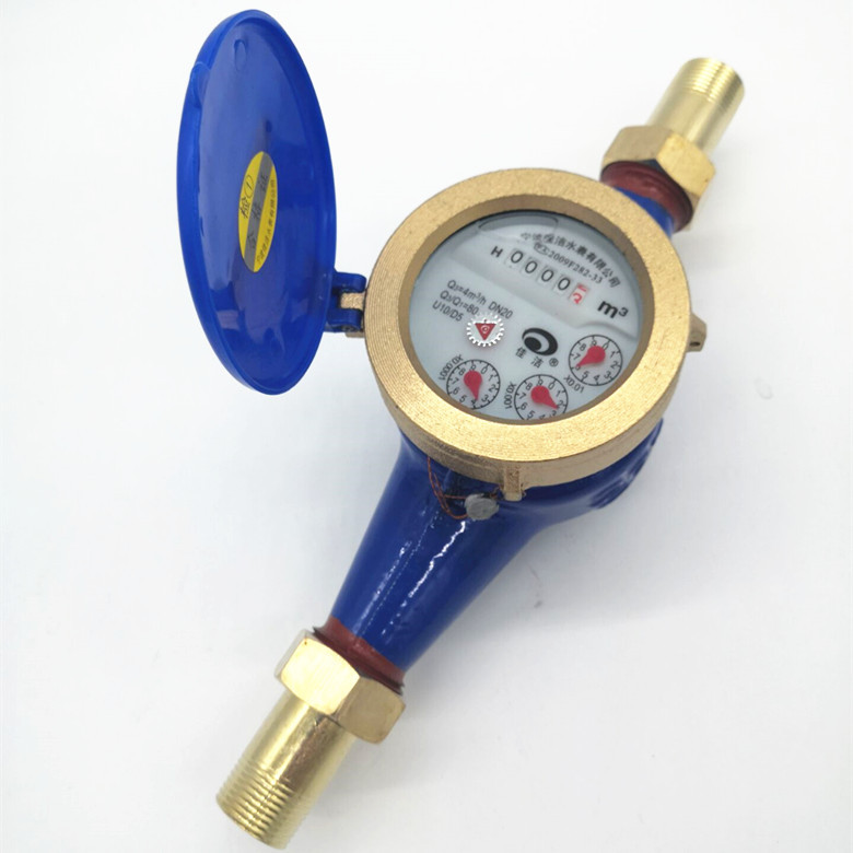 dn20旋翼式铁壳水表宁波家用水表6分水表