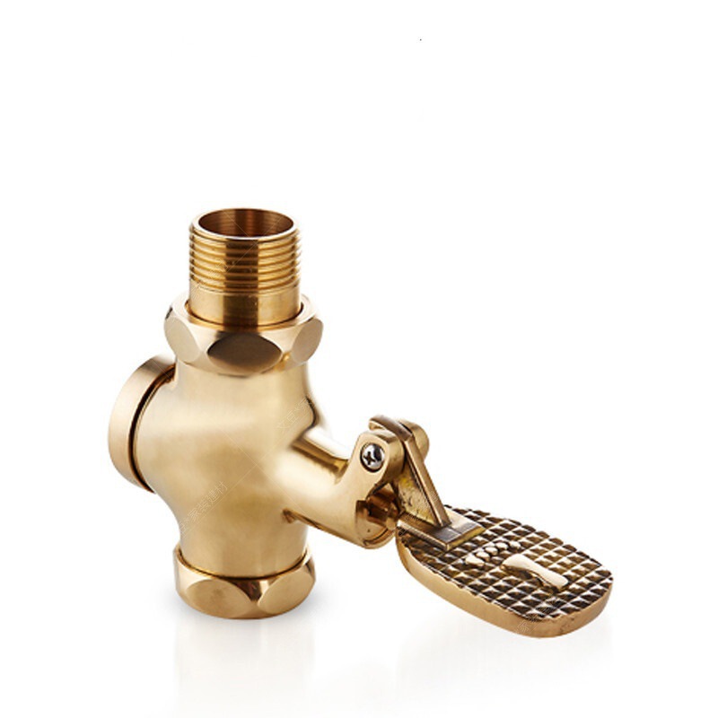 脚阀脚踏式冲水阀蹲便器脚踩冲洗阀卫生间公共厕所大便延时阀