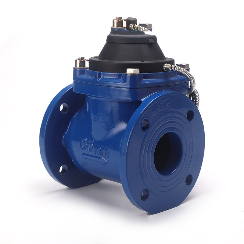 供应水表lxsy65e光电直读远传阀控水表dn65远程抄表大口径水表