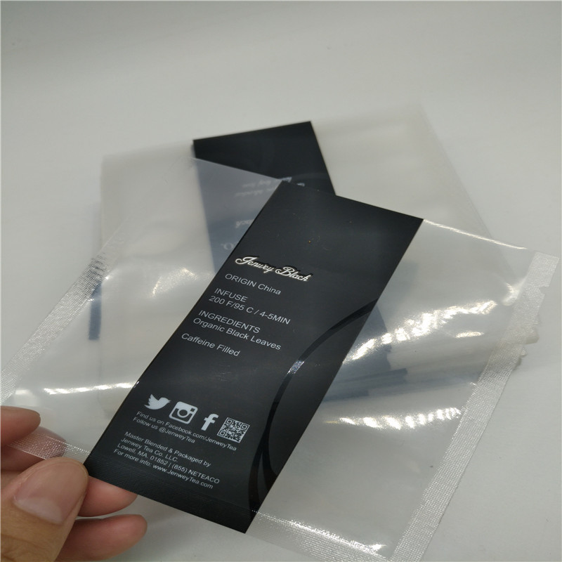 高档食品包装袋复合三边封小袋局部uv平口袋定制