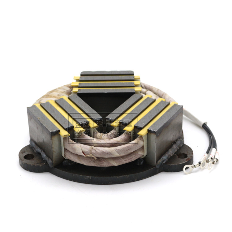 锦州/南京总厂软启动电机刹车线圈总成 0.8/1.5/2.2kw铜线包 衔铁