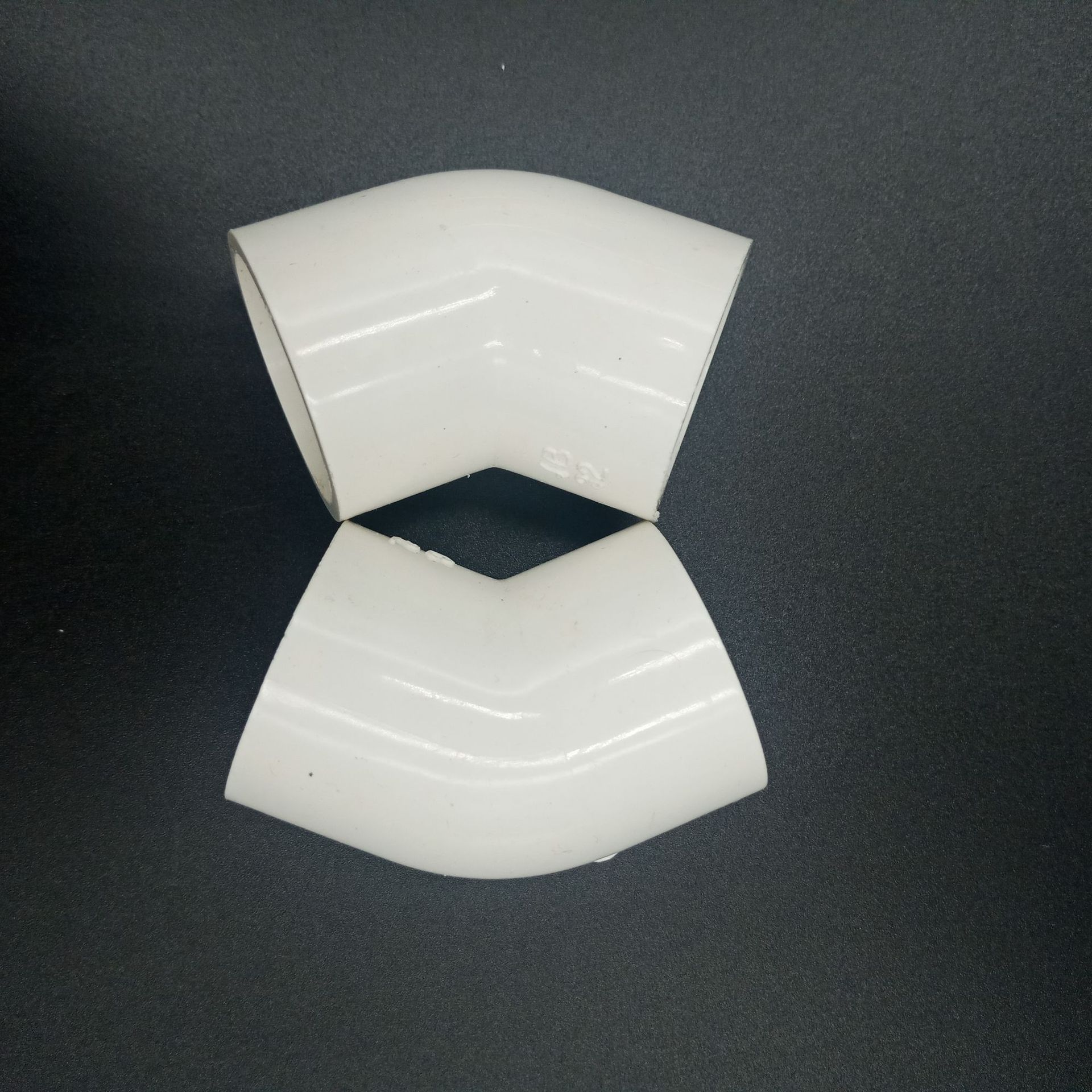 pvc给水管件 厂家供应供水小弯45°弯头 给水直弯pvc管件给水小弯