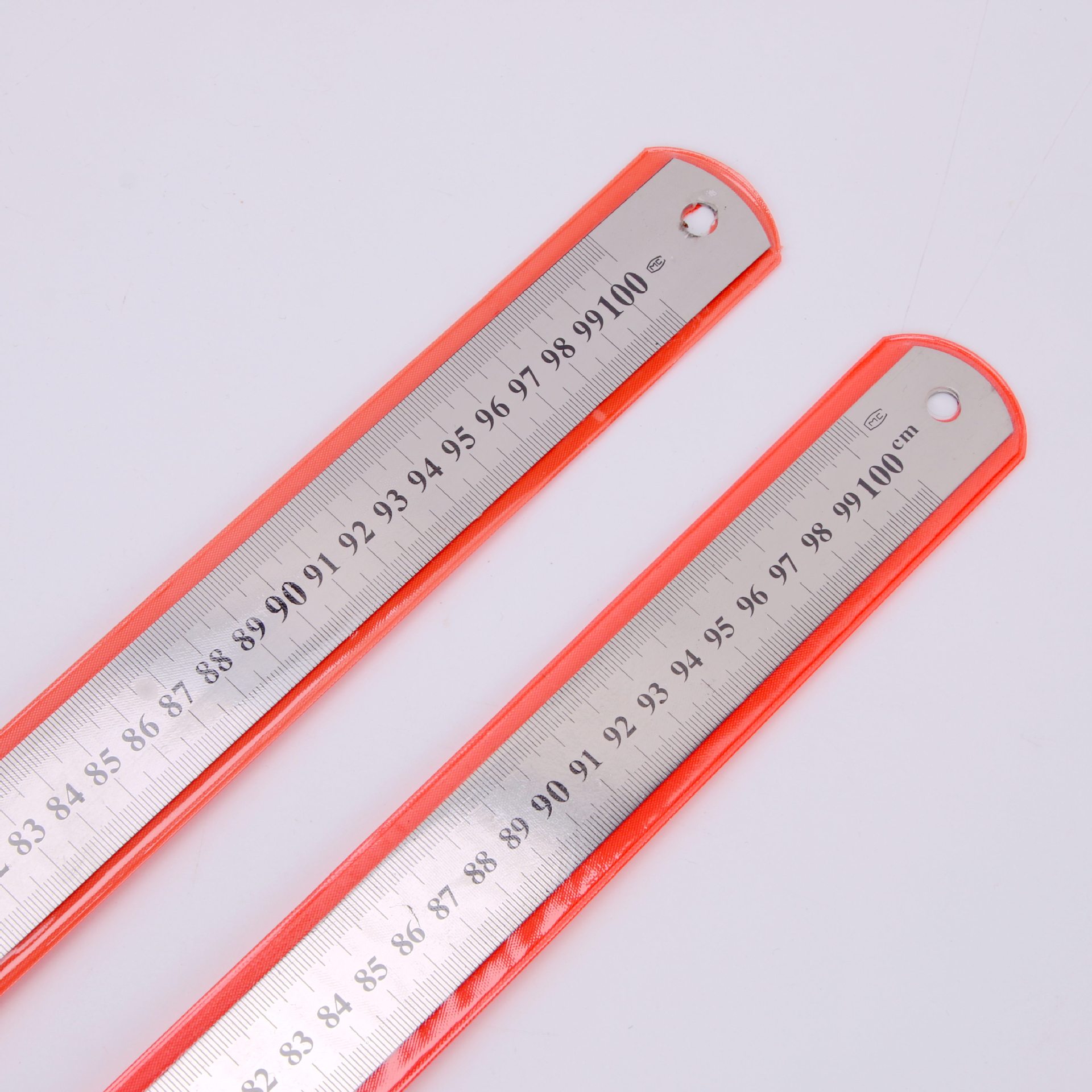 100cm28mm款钢直尺子不锈钢直尺子办公文具金属尺子 源头厂货批发