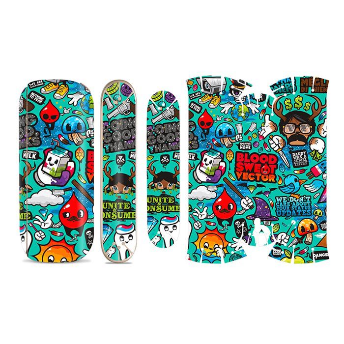 0072-0143 iqos3.0 电子烟贴纸厂家直销 时尚炫酷多彩 个性彩贴