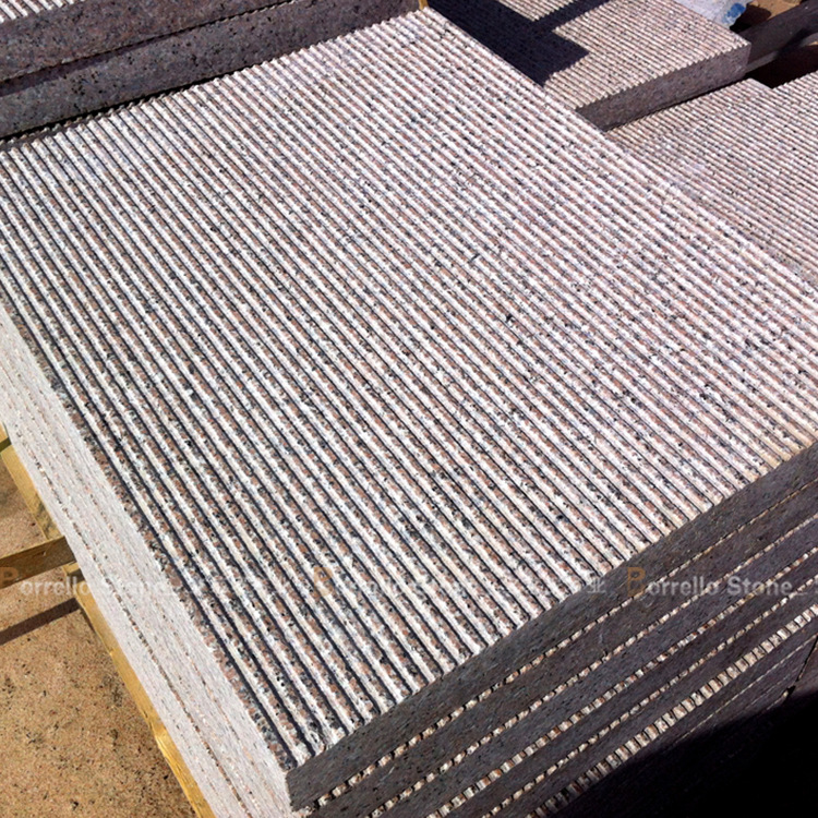 红色花岗岩 石材 花岗岩 机刨板 公园铺路石 干挂石材