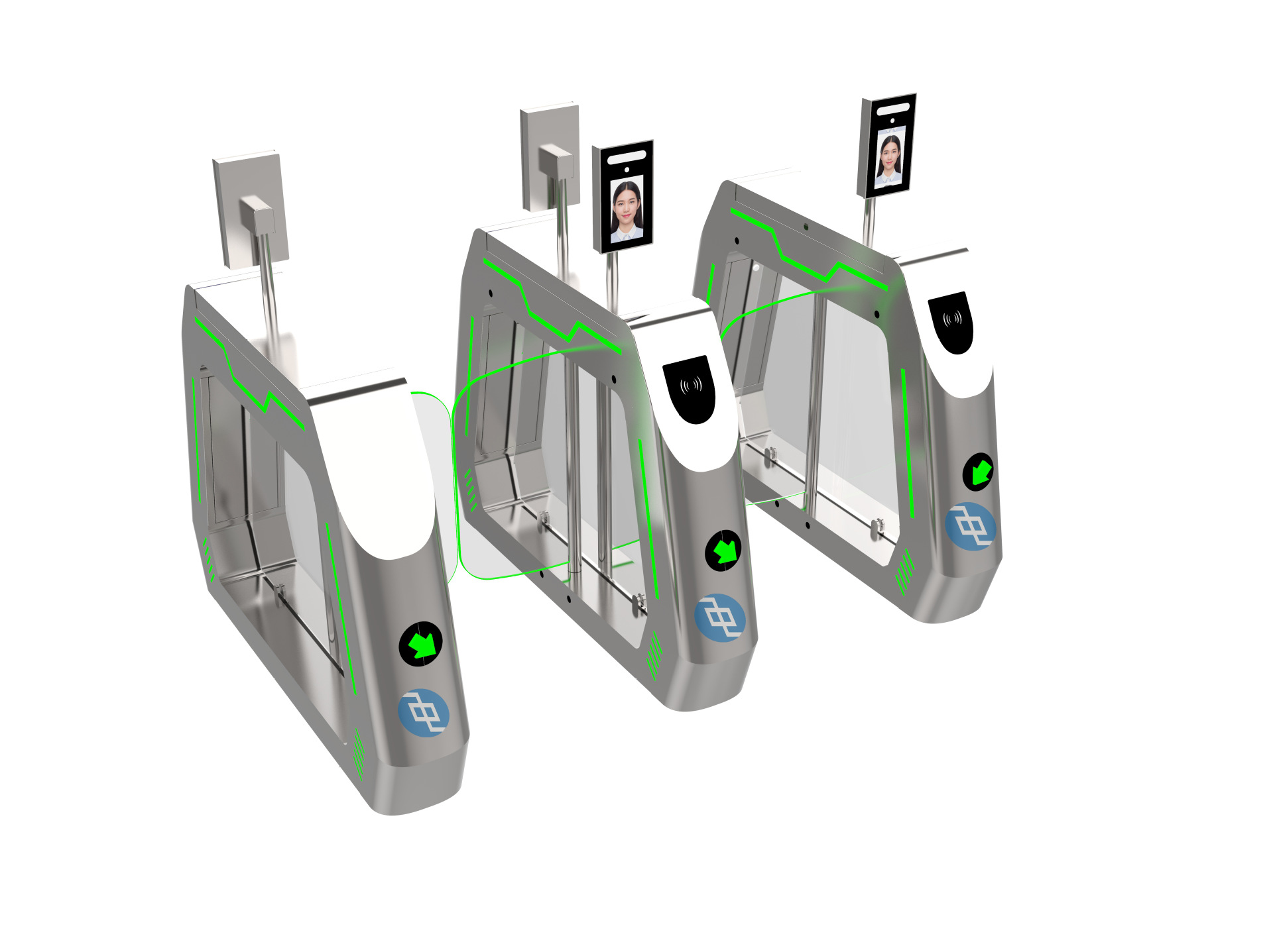 中烨摆闸 校园闸机 游乐园闸机-阿里巴巴