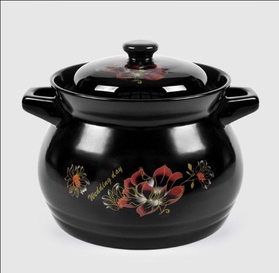 适用炖锅砂煲煤气灶瓦罐砂锅煲仔饭家用男煮饭陶瓷煲韩式炖汤锅.