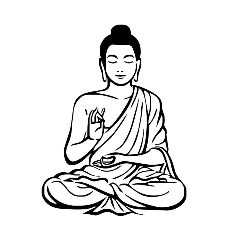 佛教如来佛图案家居装饰精雕墙贴画可定制尺寸