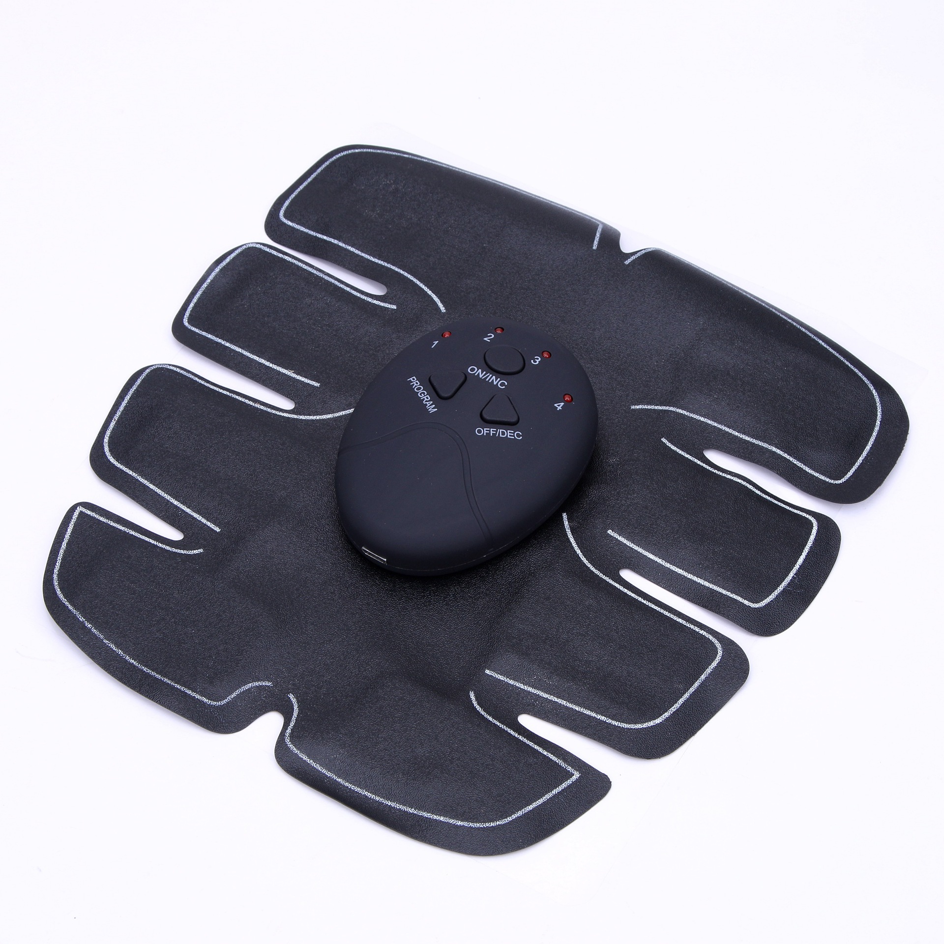 健腹仪ems健腹器 智能腹肌贴懒人收腹瘦身贴腹部肌肉训练器充电款