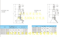 ZPR40DN-06/08-A6/A8深型真空吸盘适用工件表面曲面场合的吸盘