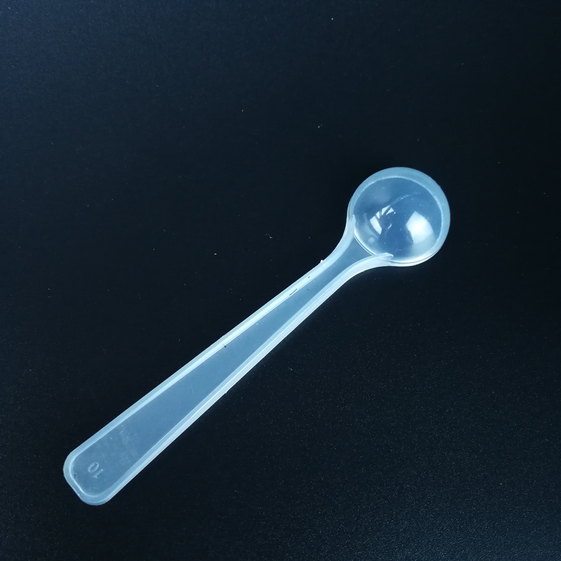 定制食品级塑料勺子1克白色透明 勺子儿童勺 一次性塑料勺