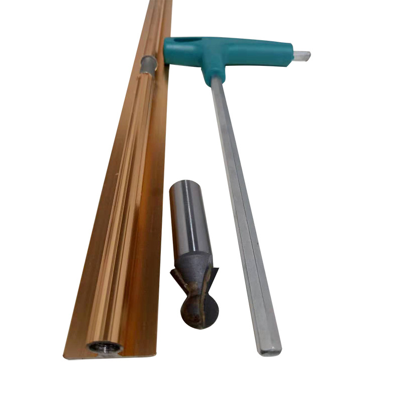 工厂衣柜门板拉直器 衣柜门板铝合金矫正调直器 柜门简约拉直器