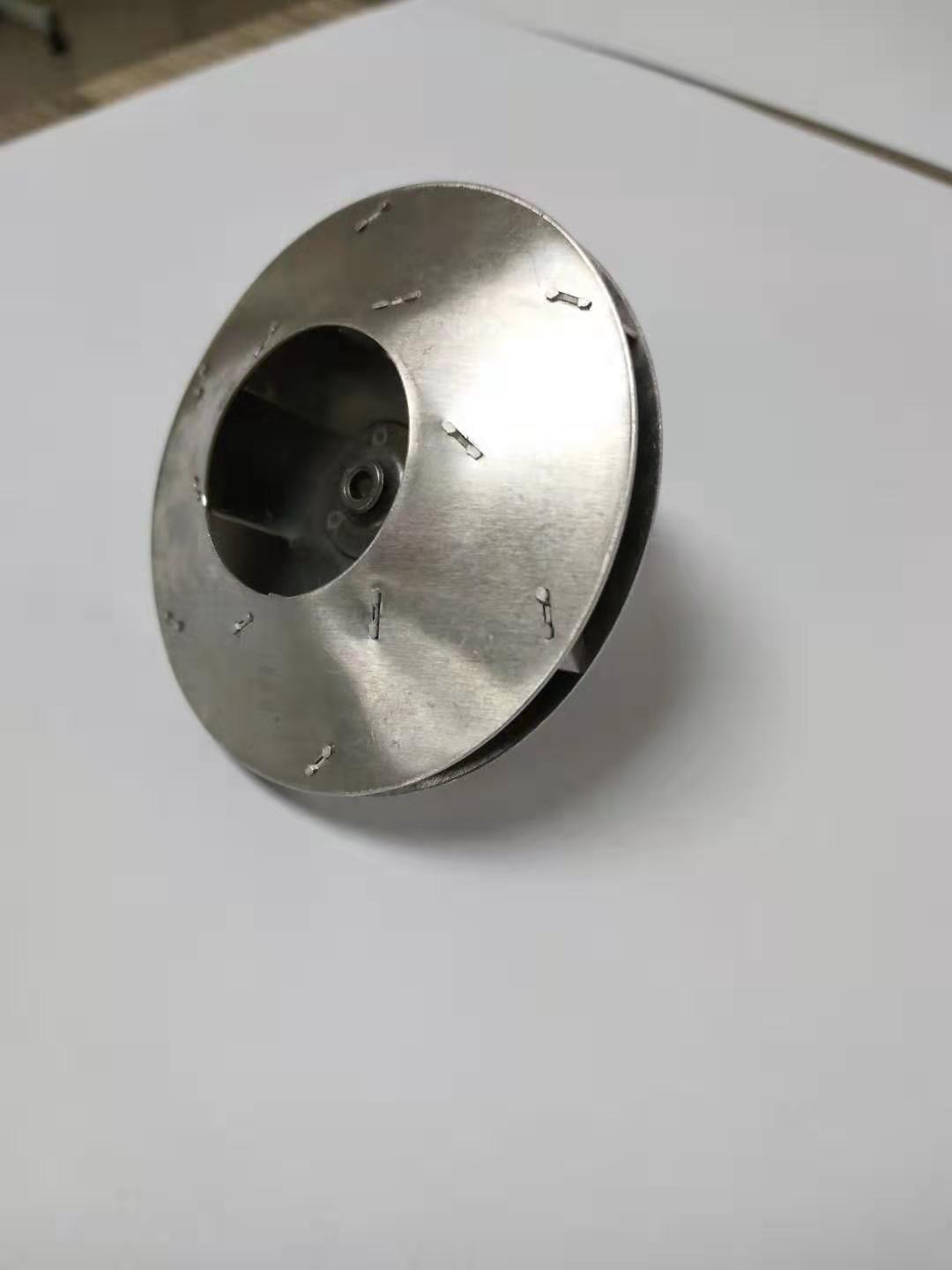 吸尘器后倾涡流高转速风轮离心风机oem定制双进风塑胶叶轮设计