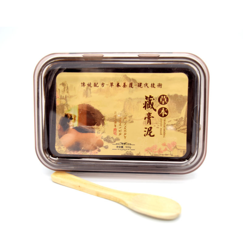 藏姜疗膏泥 500g 姜泥区寒蜡泥热灸泥 藏药泥