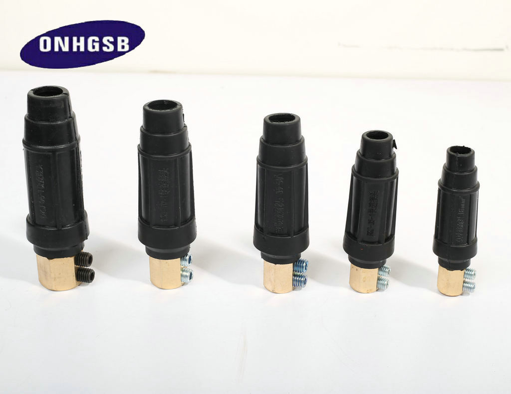 专业生产欧式快速接头 电焊机快速插头 dkj10-25焊机快速接头