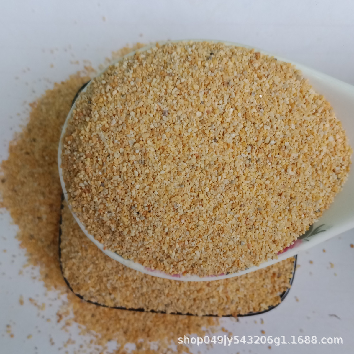 现货供应20-40目米黄沙 菊花黄砂 黄金砂 diy化妆砂 鱼缸造景底砂