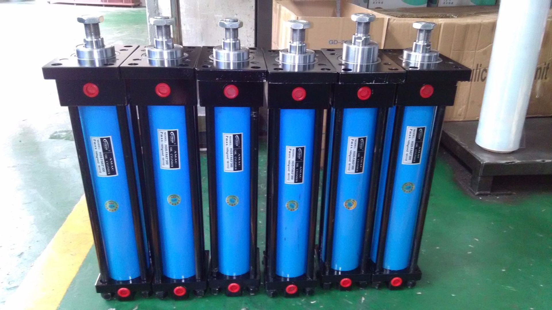 厂家供应立式油缸耐高温高压工程小型液压油缸压力机多级油缸系统