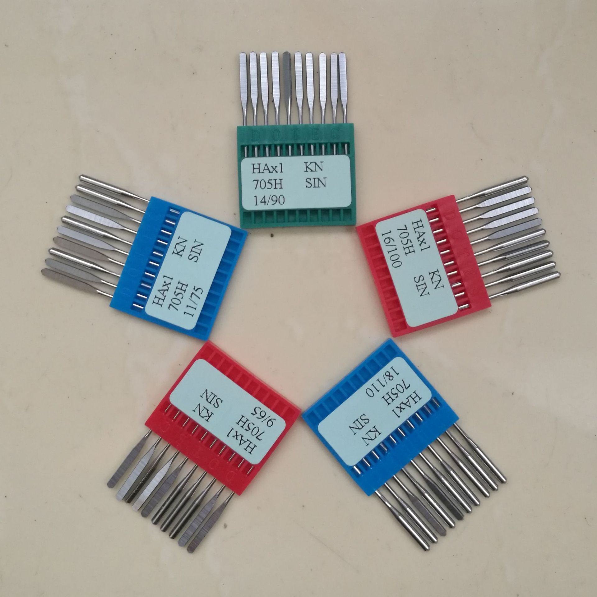 多特ha*1家用缝纫机防跳针圆头kn防针洞针家用机用缝纫机针