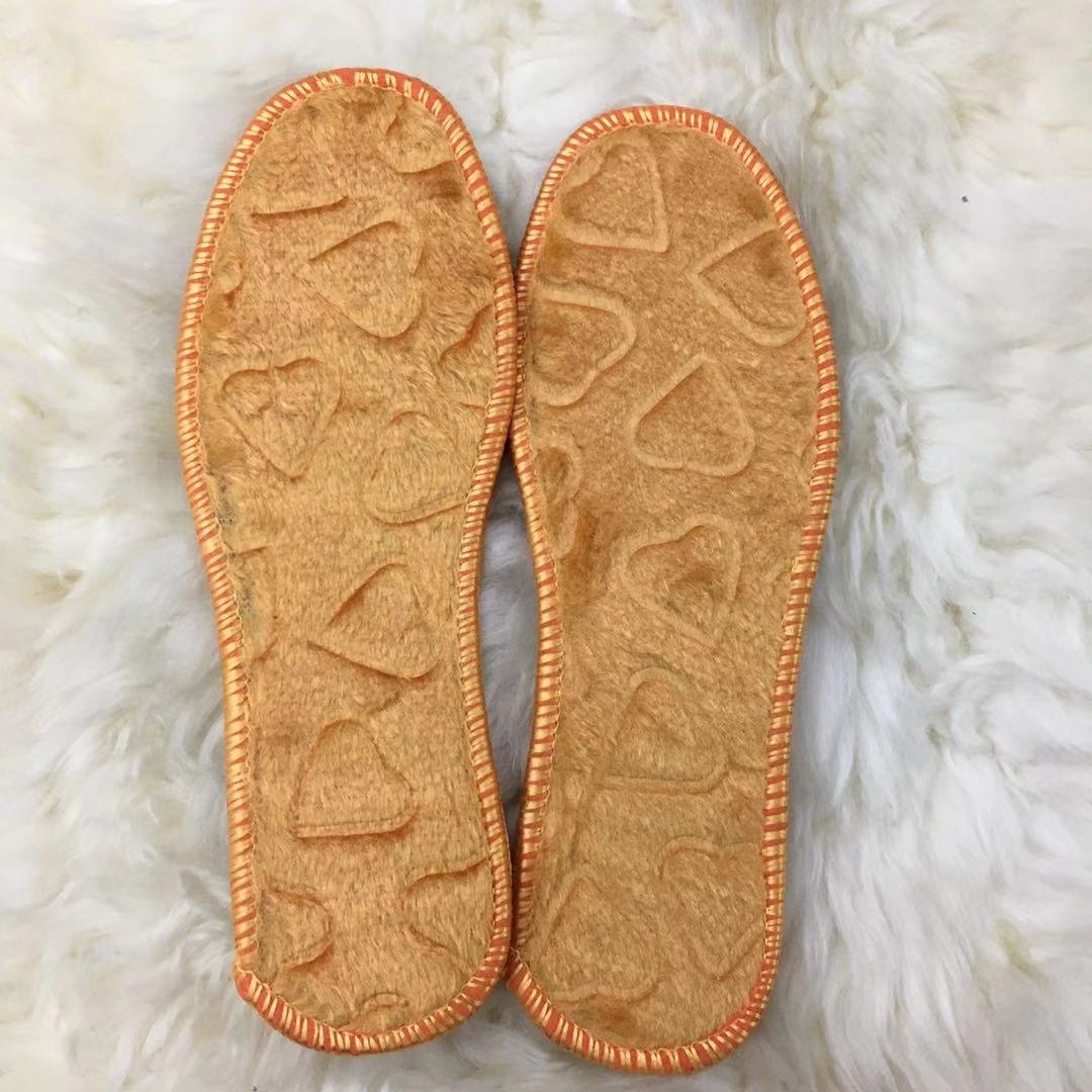 厂家批发 儿童毛鞋垫羊羔绒鞋垫冬季保暖毛毡鞋垫 宝宝羊毛鞋垫