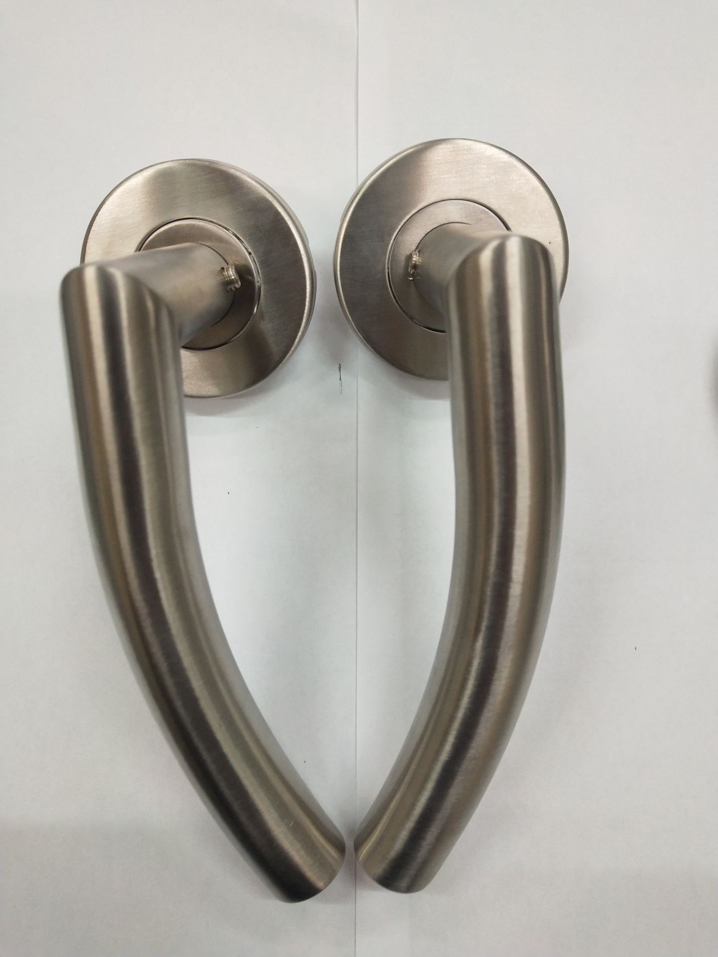 恩名五金-家用五金不锈钢防盗门拉手-门锁配件-直角防火门把手