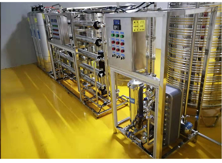 湿纸巾消毒液熔喷布无纺布水驻极超纯水设备反渗透edi超纯水设备