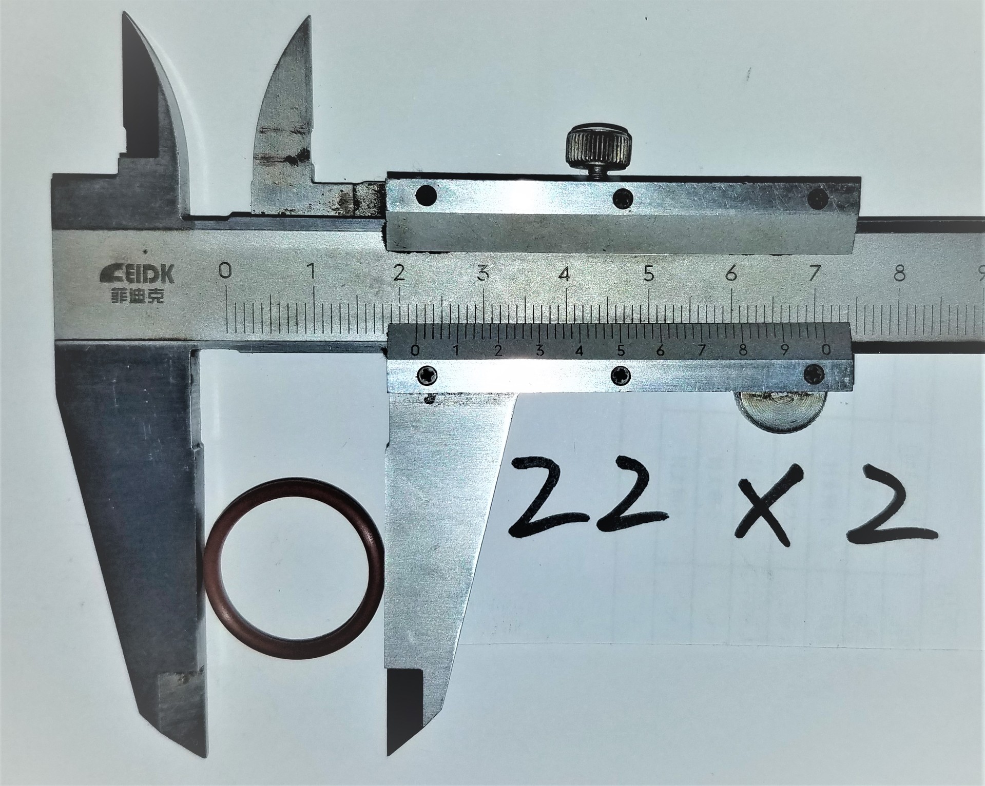氟胶o型圈现货外径22毫米至外径28毫米线径20毫米