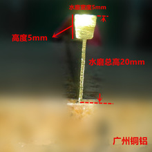 特厚全铜条地砖大理石水磨用镶嵌铜条工字楼梯水磨石铜条5*5*20M