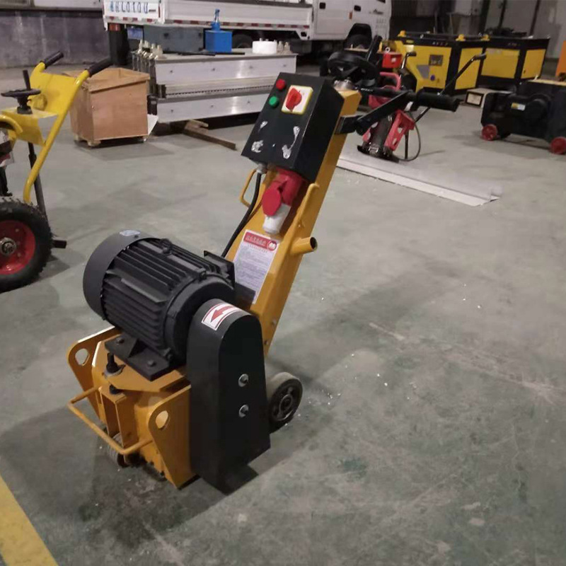 小型混凝土铣刨机 路道标线铣刨机 250型电动铣刨机