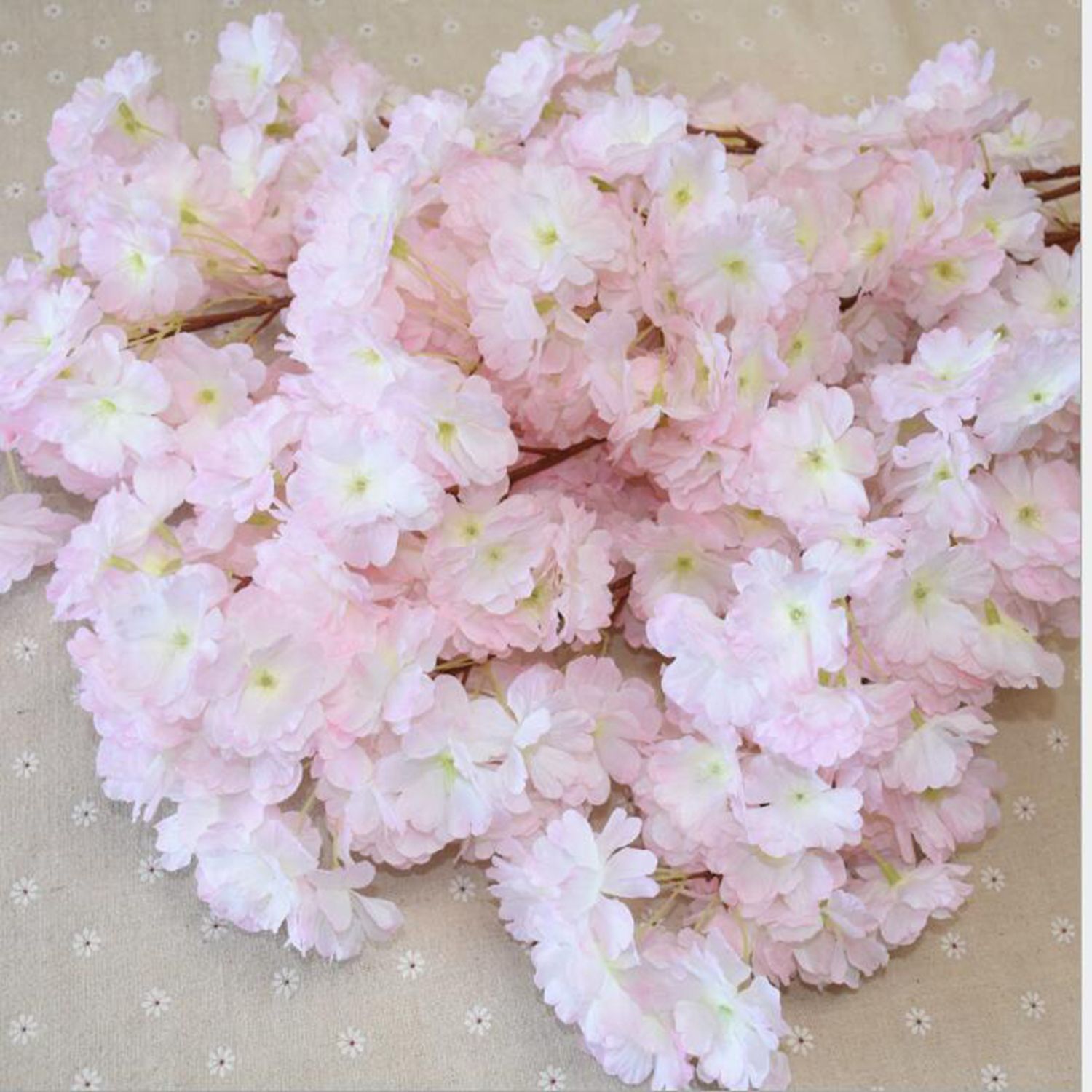 婚庆仿真樱花假樱花枝3叉加密樱花仿真花影楼樱花树实景婚礼樱花