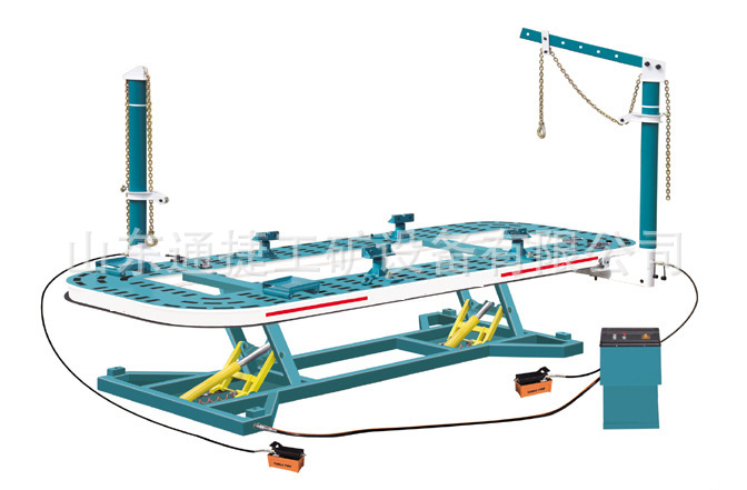 汽车大梁校正仪车身大梁校正仪钣金平台大梁矫正整形架锰钢板修复