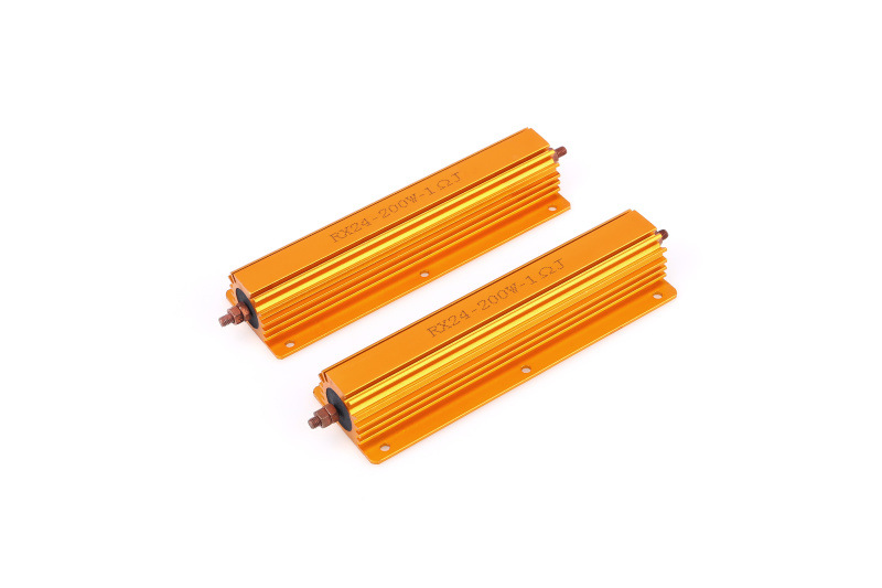 rx24黄金铝壳功率负载限流老化电阻5w10w25w50w100w200w300w500w