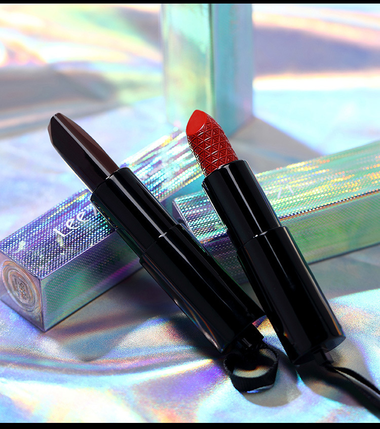 跨境专供莉兹三色口红哑光丝绒雾面 滋润保湿唇膏一件代发