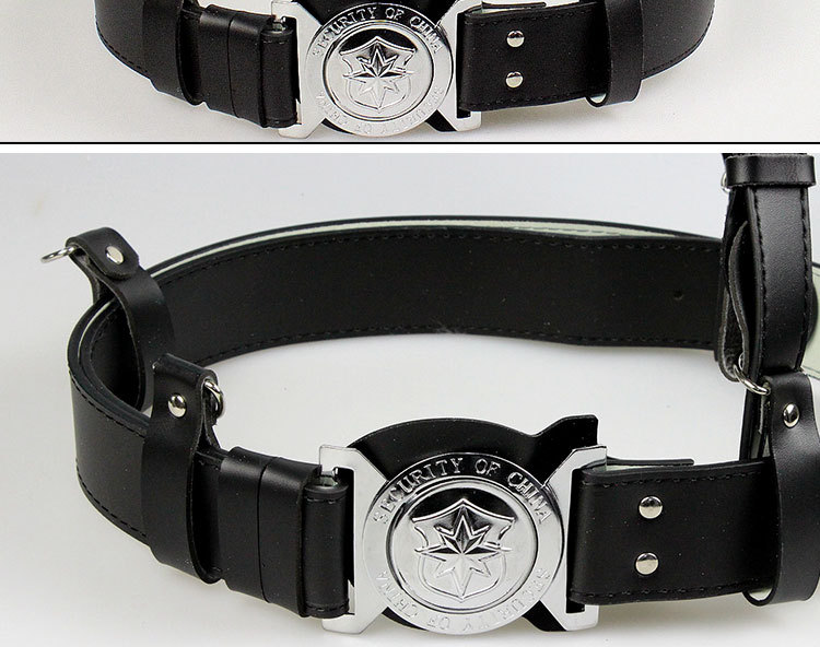 保安腰带仪仗队国旗班升旗手管乐队服专用斜跨腰带皮带执勤武装带