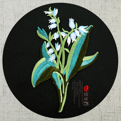 刺绣diy小燕子对号布贴衣服补丁贴花小鸟时尚中国风名族风补洞贴